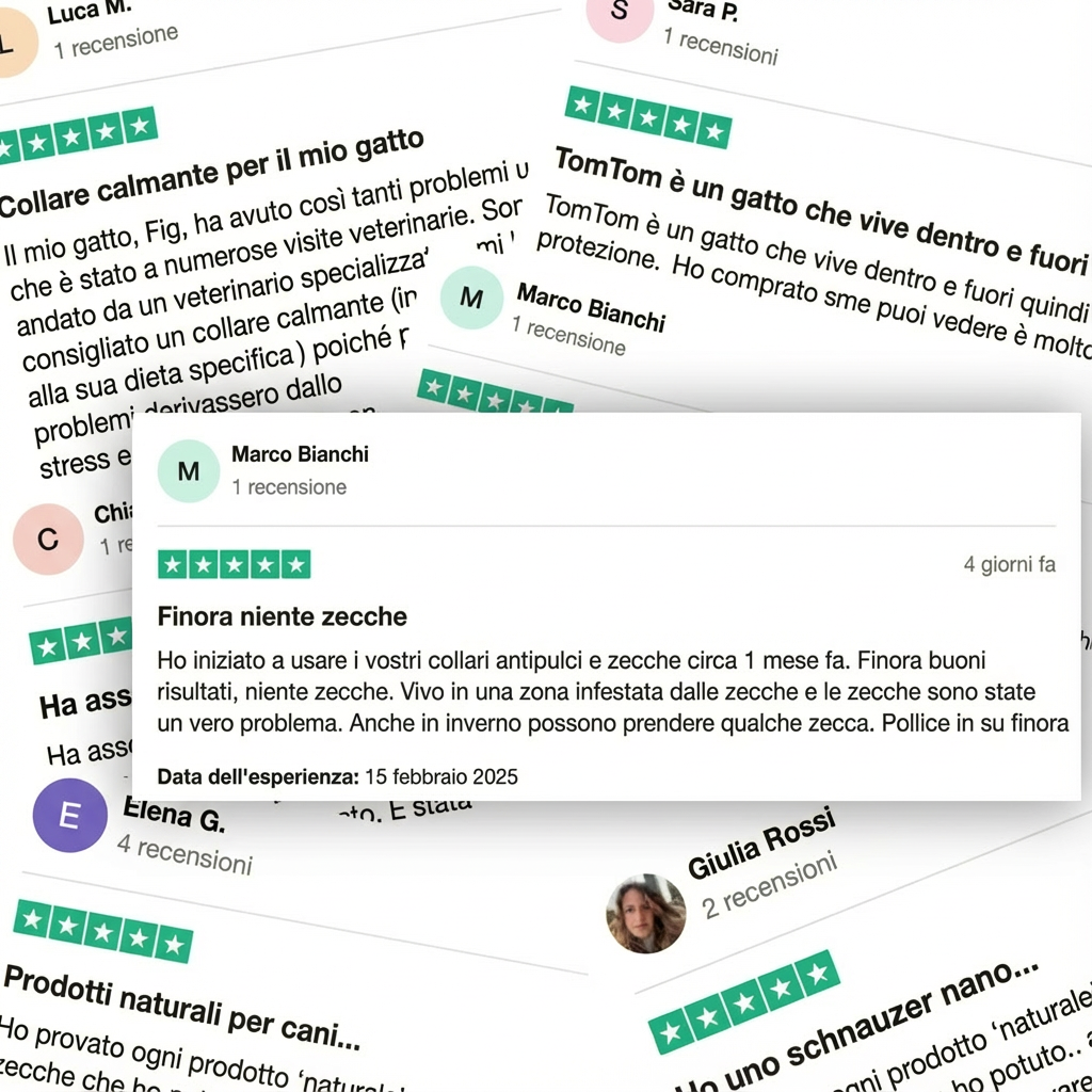 Ciondolo BauPaw™ - 12 mesi di protezione naturale per gatti